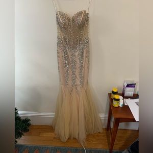 Worn once prom dress for sale!